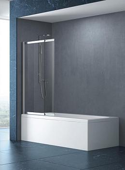 Душевая штора для ванны SLIDER-VF-11-80/150-C-Cr  CEZARES