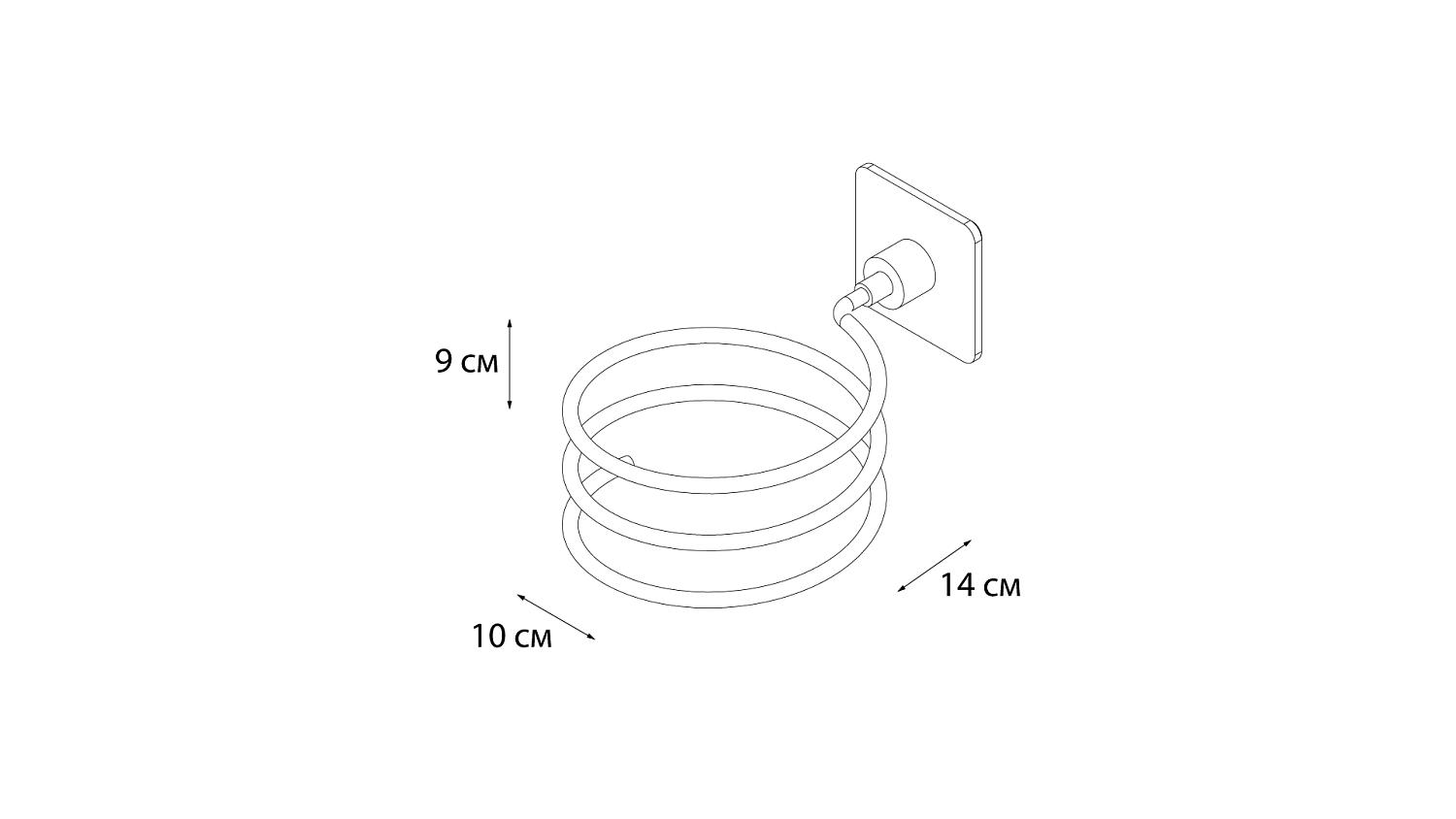 Держатель для фена Fixsen Square FX-93119 Fixsen