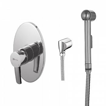 Смеситель с гигиеническим душем, встраиваемый Atlantiss (LM3219C) Lemark