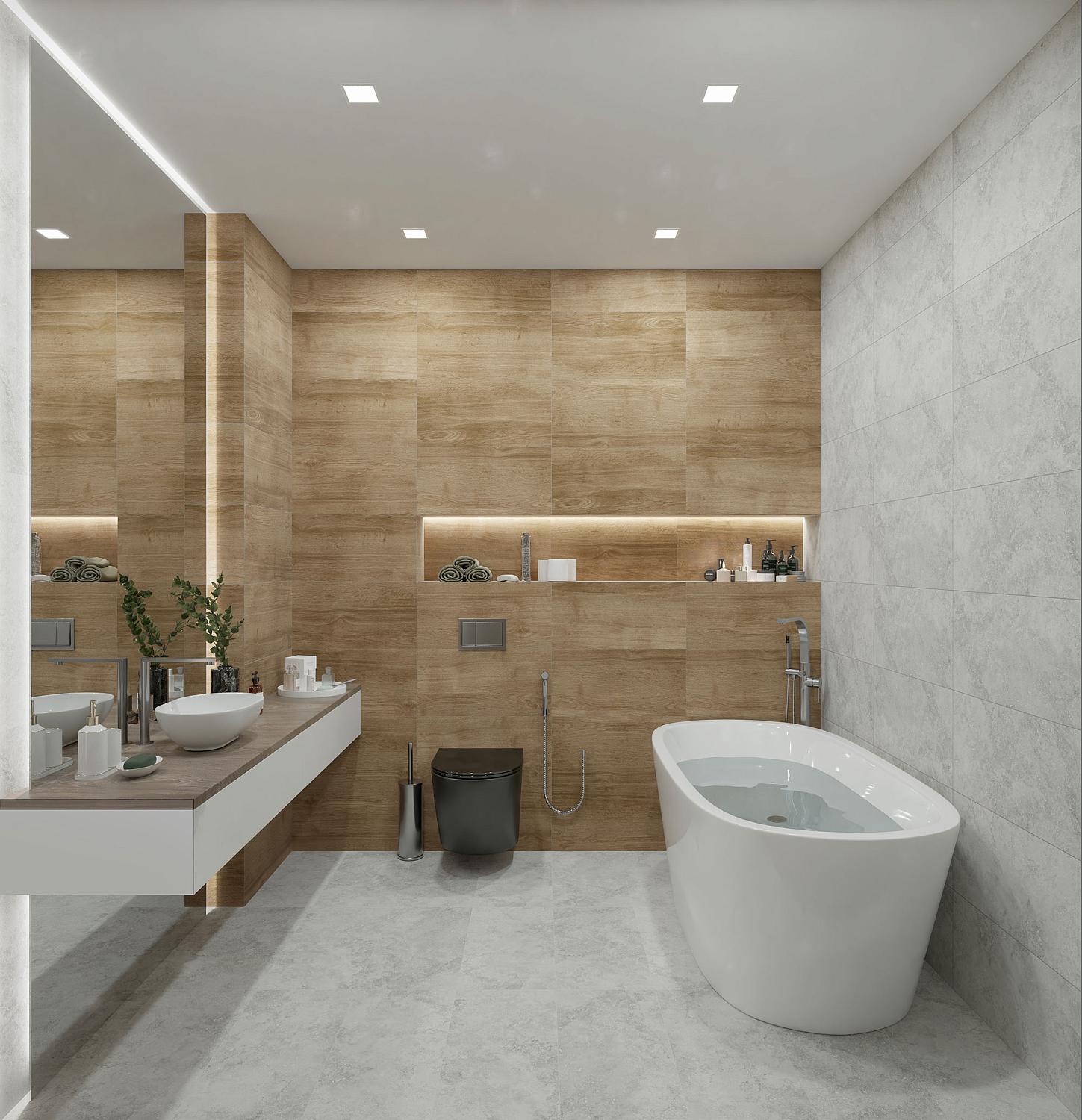 Керамогранит Nostrum GT Бежевый 30x60 Global Tile