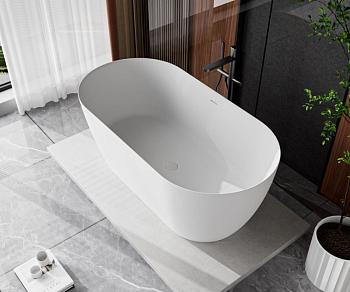 Ванна из искусственного камня Solid Surface  CZR-RELAX-170-80-57-SSB, 170x80x57,5, CEZARES